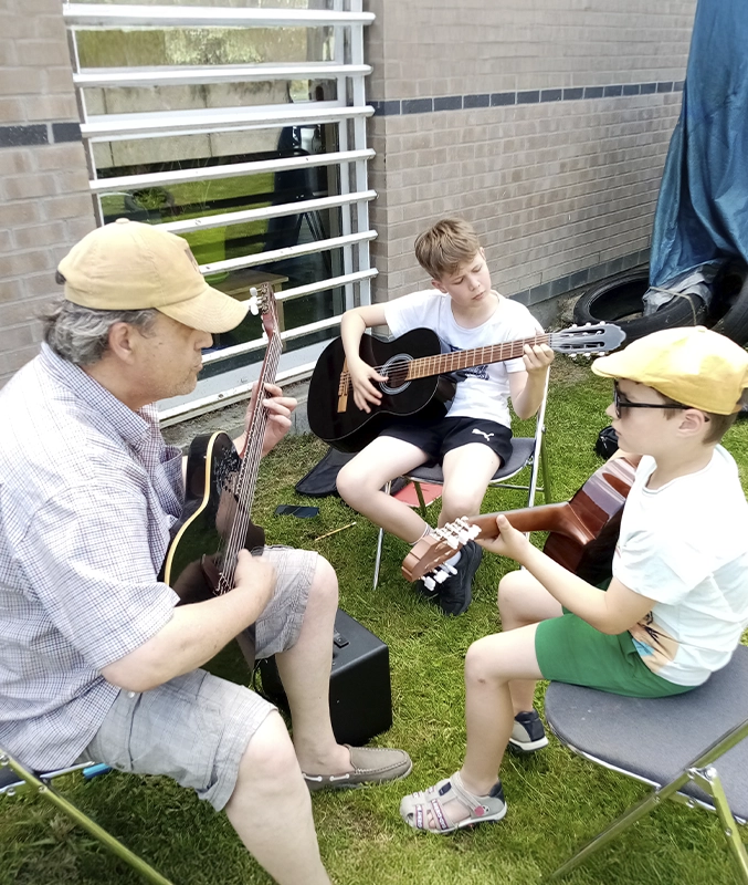 Cours de guitare pour les enfants